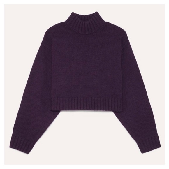 Wilfred Sweaters - WILFRED FREE • Heinen/Harper Sweater in Purple